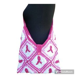 Pink Ribbons Crossbody Bag (New)